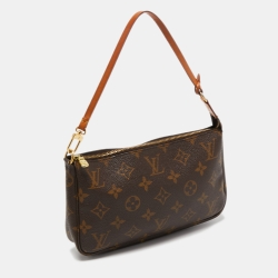 Pre Owned Louis Vuitton Monogram Canvas Pochette Accessoires Bag