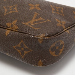 Pre Owned Louis Vuitton Monogram Canvas Pochette Accessoires Bag