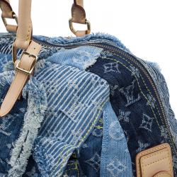 Louis Vuitton Blue Denim Bowly Limited Edition Shoulder Bag