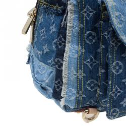 Louis Vuitton Blue Denim Bowly Limited Edition Shoulder Bag