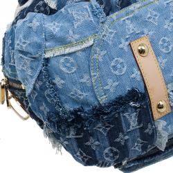 Louis Vuitton Blue Denim Bowly Limited Edition Shoulder Bag