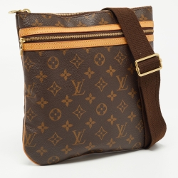 Pre Owned Louis Vuitton Monogram Canvas Pochette Bosphore Messenger Bag