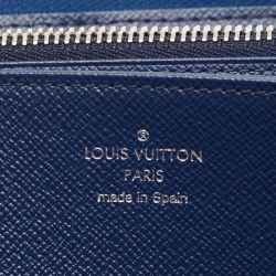 Louis Vuitton Escale Blue Monogram Canvas Zippy Wallet
