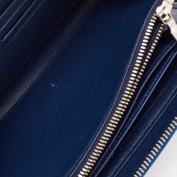 Louis Vuitton Escale Blue Monogram Canvas Zippy Wallet
