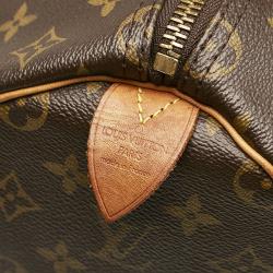 Louis Vuitton Brown Canvas Monogram Keepall 50 Duffel Bag