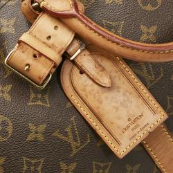 Louis Vuitton Brown Canvas Monogram Keepall 50 Duffel Bag
