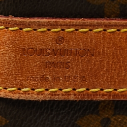 Pre Owned Louis Vuitton Monogram Canvas Keepall 50 Bandoulier Bag