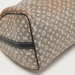 Pre Owned Louis Vuitton Encre Monogram Idylle Speedy Bandouliere 30 Bag
