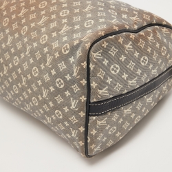 Pre Owned Louis Vuitton Encre Monogram Idylle Speedy Bandouliere 30 Bag
