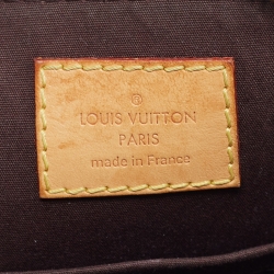 Pre Owned Louis Vuitton Amarante Monogram Vernis Alma BB Bag