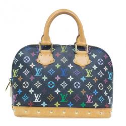Pre Owned Louis Vuitton Multicoloured Monogram Canvas Alma PM