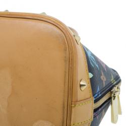 Pre Owned Louis Vuitton Multicoloured Monogram Canvas Alma PM