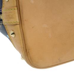 Pre Owned Louis Vuitton Multicoloured Monogram Canvas Alma PM