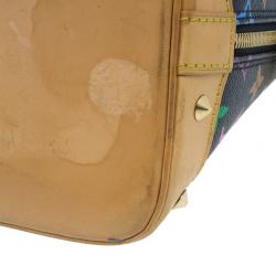 Pre Owned Louis Vuitton Multicoloured Monogram Canvas Alma PM
