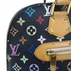 Pre Owned Louis Vuitton Multicoloured Monogram Canvas Alma PM