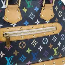 Pre Owned Louis Vuitton Multicoloured Monogram Canvas Alma PM