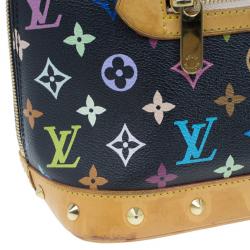 Pre Owned Louis Vuitton Multicoloured Monogram Canvas Alma PM
