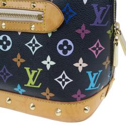 Pre Owned Louis Vuitton Multicoloured Monogram Canvas Alma PM