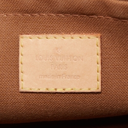 Pre Owned Louis Vuitton Fatigue Green Monogram Canvas Multi Pochette Accessoires