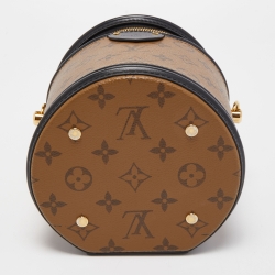 Pre Owned Louis Vuitton Reverse Monogram Canvas Cannes Bag