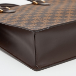 Pre Owned Louis Vuitton Damier Ebene Canvas Venice Sac Plat Bag