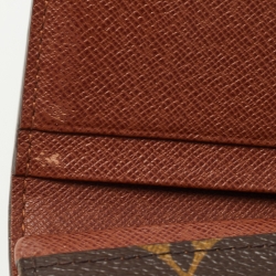  Louis Vuitton Monogram Canvas Porte-Monnaie Tresor Wallet