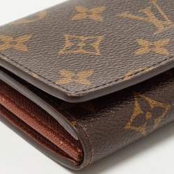  Louis Vuitton Monogram Canvas Porte-Monnaie Tresor Wallet