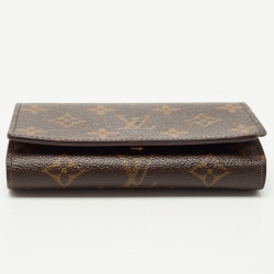  Louis Vuitton Monogram Canvas Porte-Monnaie Tresor Wallet