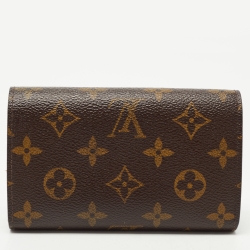  Louis Vuitton Monogram Canvas Porte-Monnaie Tresor Wallet