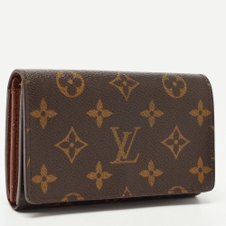  Louis Vuitton Monogram Canvas Porte-Monnaie Tresor Wallet