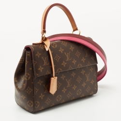 Pre Owned Louis Vuitton Monogram Canvas Cluny BB Bag