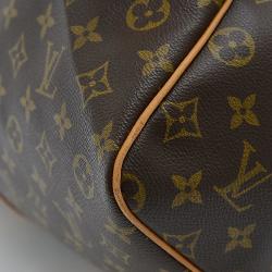 Pre Owned Louis Vuitton Brown Monogram Canvas Keepall 60 Duffel Bag