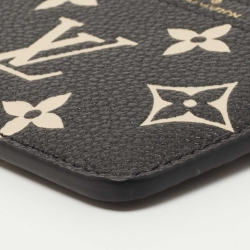 Louis Vuitton Bicolour Monogram Empreinte Leather Card Holder