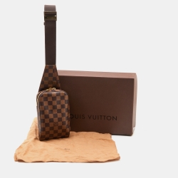 مملوكة مسبقًا Louis Vuitton Damier Ebene Canvas Geronimos Bag