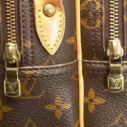 Pre Owned Louis Vuitton Brown Monogram Canvas Reporter PM Crossbody Bag