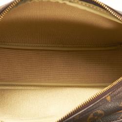 Pre Owned Louis Vuitton Brown Monogram Canvas Reporter PM Crossbody Bag