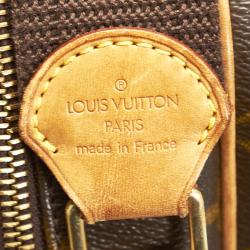 Pre Owned Louis Vuitton Brown Monogram Canvas Reporter PM Crossbody Bag