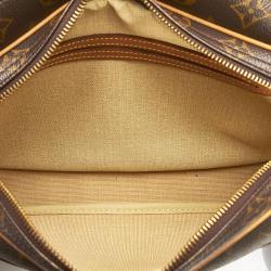 Pre Owned Louis Vuitton Brown Monogram Canvas Reporter PM Crossbody Bag
