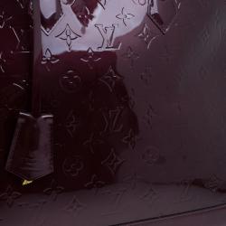 Pre Owned Louis Vuitton Rouge Fauviste Monogram Vernis Alma GM