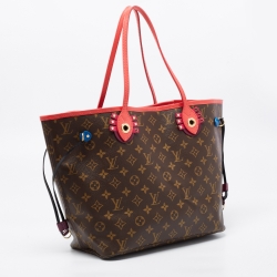 Louis Vuitton Flamingo Monogram Canvas Neverfull Totem NM MM Bag