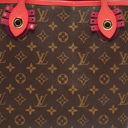 Louis Vuitton Flamingo Monogram Canvas Neverfull Totem NM MM Bag