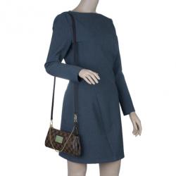 Pre Owned حقيبة صغيرة لوي فيتون كانفاس داميير أيبين أيفا بوكيت