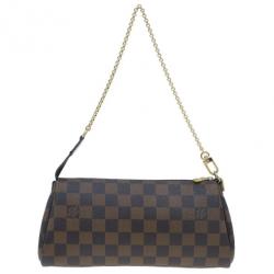 Pre Owned حقيبة صغيرة لوي فيتون كانفاس داميير أيبين أيفا بوكيت