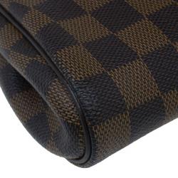 Pre Owned حقيبة صغيرة لوي فيتون كانفاس داميير أيبين أيفا بوكيت