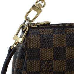 Pre Owned حقيبة صغيرة لوي فيتون كانفاس داميير أيبين أيفا بوكيت