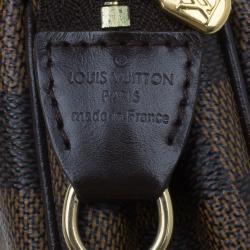 Pre Owned حقيبة صغيرة لوي فيتون كانفاس داميير أيبين أيفا بوكيت