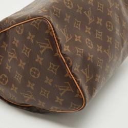 Pre Owned Louis Vuitton Monogram Speedy 30 Hand Bag M41526 LV Auth 33397