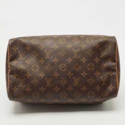 Pre Owned Louis Vuitton Monogram Speedy 30 Hand Bag M41526 LV Auth 33397