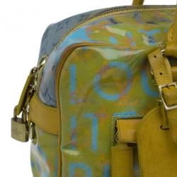 مملوكة مسبقًا Louis Vuitton Multicolored Monogram Limited Edition Pulp Weekender PM