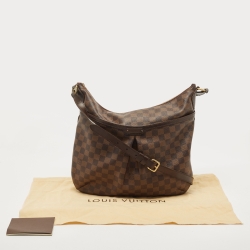 Pre Owned Louis Vuitton Damier Ebene Canvas Bloomsbury GM Bag